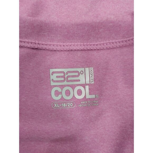 32 Degrees Kids XL Short Sleeve T-Shirt Purple Lightweight Stretchy. - Picture 3 of 7